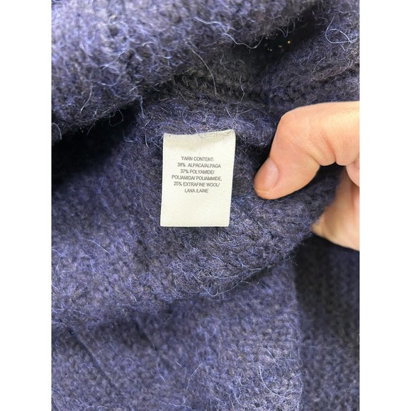 Derek Lamb 10 Crosby Women’s Alpaca Blend Sleeveless Turtleneck Sweater S/P - Picture 6 of 8